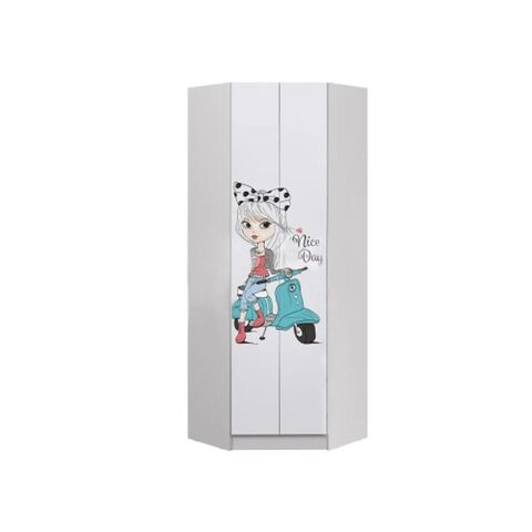 Вега ЛДСП FASHION 1 Шкаф угловой (Белый)