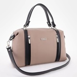 Сумка Саломея 127 норвежский тауп + черный