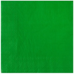 Салфетка зеленая 33см 12шт
