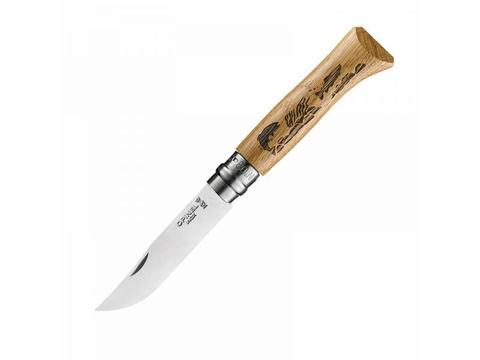 НОЖ OPINEL СЕРИИ TRADITION ANIMALIA №08, КЛИНОК 8,5СМ, РЫБА