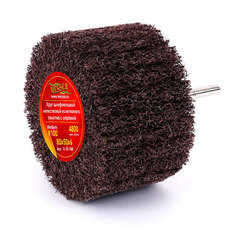 Круг MESSER шлифовальный лепестковый из нетканого полотна с оправкой (на шпильке) 80х50х6 Мedium (#100)