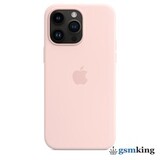 Apple Silicone Case with MagSafe iPhone 14 Pro Max Chalk Pink (Розовый) MPTT3ZM/A