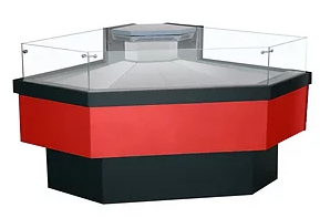 Витрина холодильная открытая Enteco master Немига Cube УН 90 ВС Self