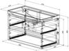 Aquanet 329586 Тумба Вега 90 2 ящ. цв.бежевый (329586)