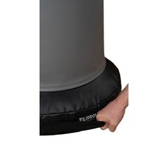 Напольный боксерский мешок FILIPPOV Ø45 180см/45см/95кг, черно-серый