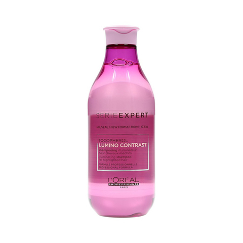 Шампунь-сияние для мелированных волос L'Оreal Serie Expert Lumino Contrast Shampoo, 300 мл.