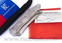 CKF Trekoza Knife Limited Sale Card 