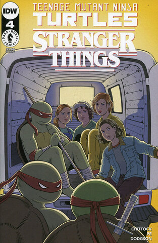 Teenage Mutant Ninja Turtles X Stranger Things #4 (Cover C)