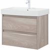 Aquanet 287885 Тумба Nova Lite 75 2 ящ. цв. орех светлый (287885)