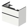 DE435501818 Duravit D-Neo Тумбочка подвесная, 784x452хh625 мм, 2 ящика, цвет: Белый матовый (для раковины 236780)
