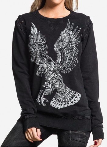 Affliction | Свитшот женский BOHO EAGLE AW16886 перед