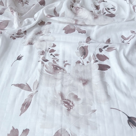 Пеленка муслин "Цветы"