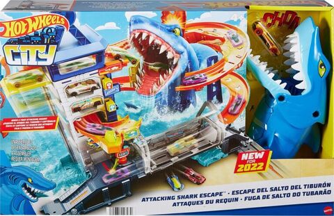 Hot Wheels Attacking Shark Escape Trackset