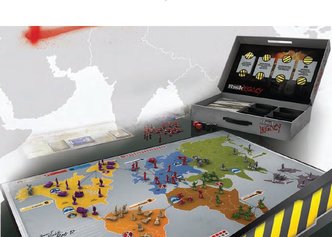 Риск. Наследие (Risk Legacy) в интернет-магазине bgames.ru. Бесплатная  доставка. Скидки.