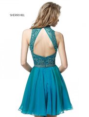 Sherri Hill 51276 Нежное, романтичное, летящее короткое платье