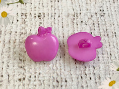 Пуговицы "Яблочко", р 1,5х1,7 см