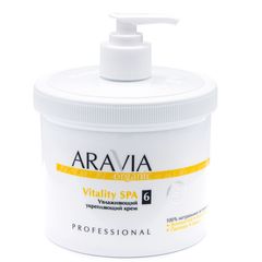 Крем увлажняющий укрепляющий Vitality SPA, 550 мл, ARAVIA Organic