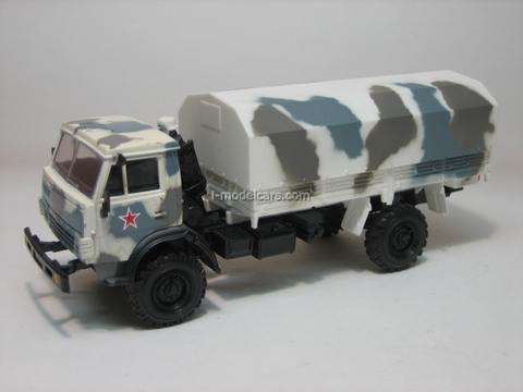 KAMAZ-4326 winter camouflage Elecon 1:43