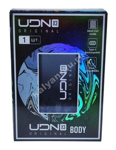 Устройство UDN X3 POD 7000 затяжек - цвет Black