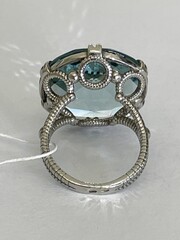 Топаз 502 (кольцо из серебра)