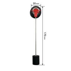 Датчик уровня топлива круглый UNITED PARTS для дизельных нагревателей 32-65 кВт (для отверстия диаметр 30мм, длина 170мм)