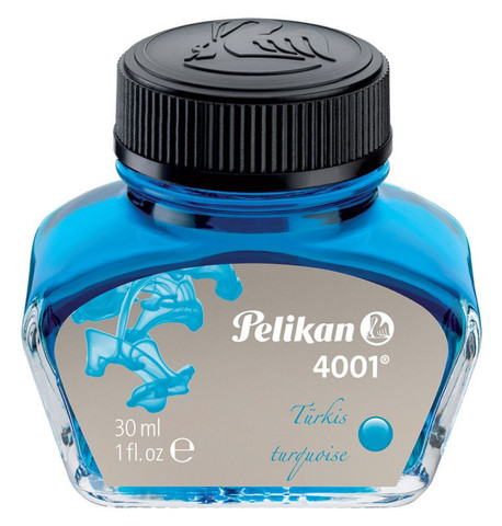 Флакон с чернилами Pelikan Ink 4001 76, Brilliant Turquoise, 30 ml (311894)