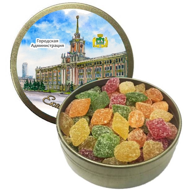 Монпансье леденцы в жестяной коробочке