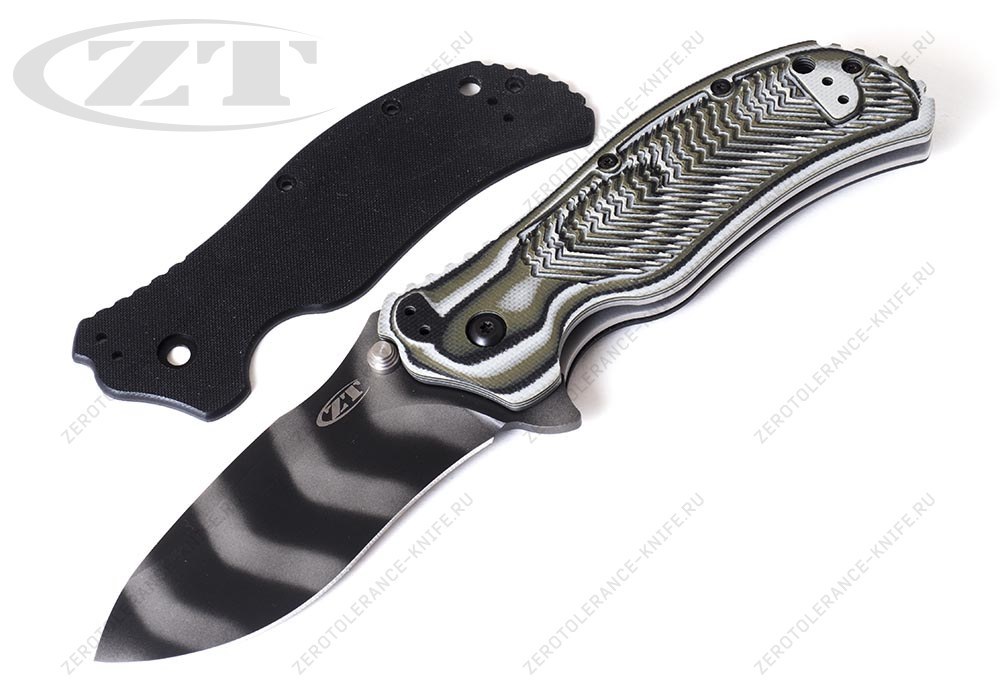 Нож Zero Tolerance 0350TSPG Predator Green - фотография 