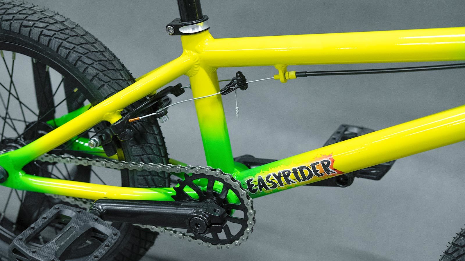 EasyRider 16" желто-салатовый - BMX | iRide shop фото 6