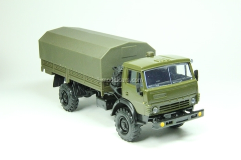 KAMAZ-4326 with awning khaki Elecon 1:43