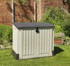 Уличный ящик Keter Store it out Midi (Woodland 30), 845 л, бежево-коричневый