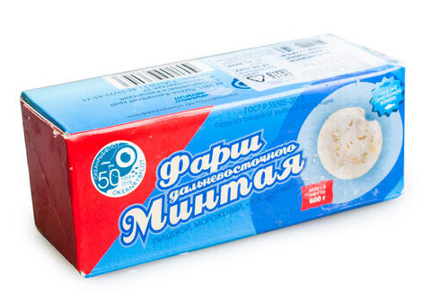 Фарш минтая замороженный, 600г