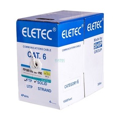 Кабель FTP 6 Eletec 4x2xAWG23 (упаковка 305м)