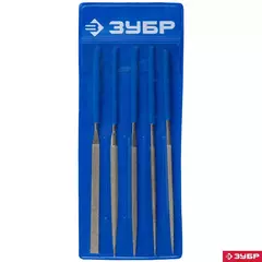 ЗУБР 140 х 75 мм, 5 предметов, P 140, набор алмазных надфилей в пакете PVC (33386-140-H5)