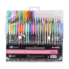 
          Ручка гелевая, Basir, цветные чернила, серия "Неон - пастель", ароматизированные, с блёстками, 48 шт