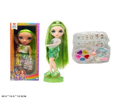 Кукла в кор с косметикой, размер 40*16