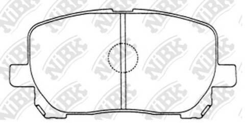 Колодки NiBK PN1470