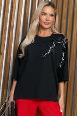 Блуза Мисти (черная) Б13164-20М LT Collection