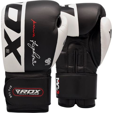 Перчатки для бокса RDX Boxing Glove S4 Black/White