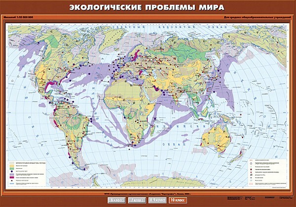 Ментальная карта экологические проблемы