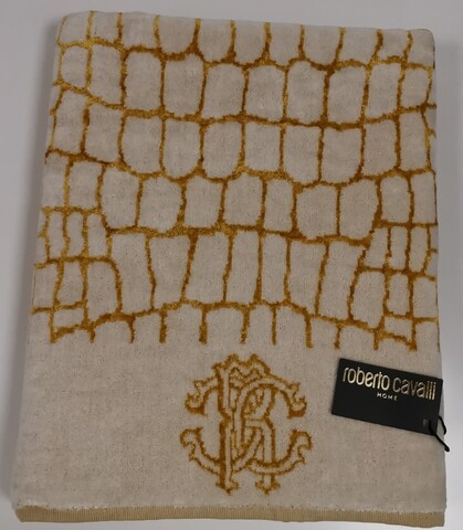 Набор полотенец 2шт Roberto Cavalli Cocco Gold 001