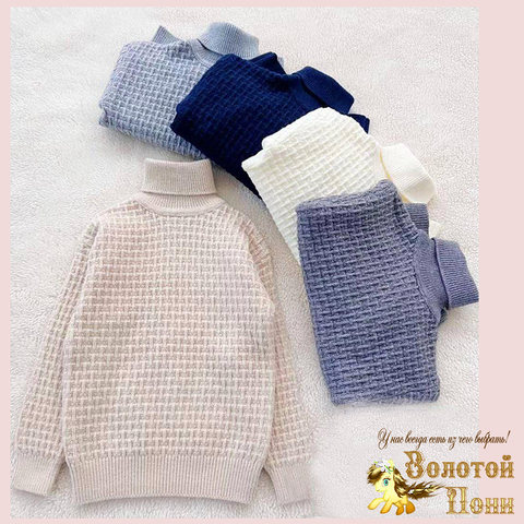 Водолазка хлопок/шерсть (8-13) 241109-А-68