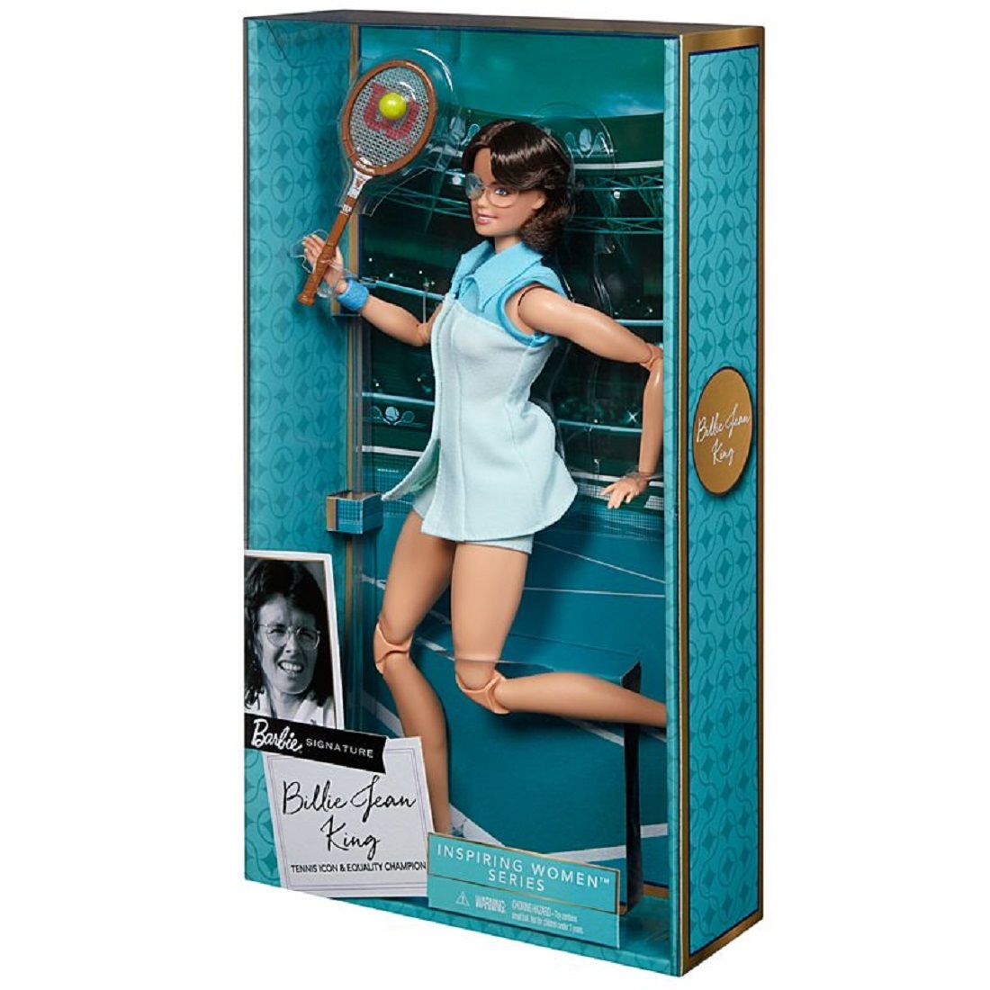 Billie jean king barbie sale