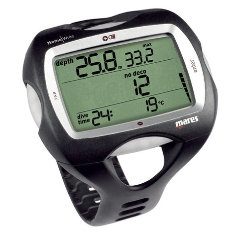 Компьютер для дайвинга MARES NEMO WIDE-2