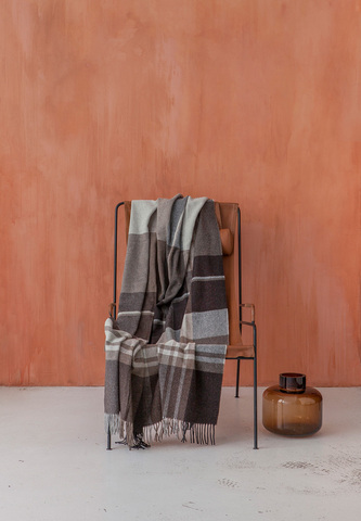 Плед 140х200см Luxberry Story бежевый