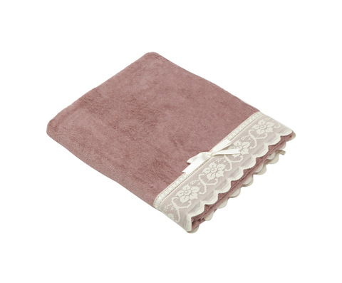 Полотенце 60х110 Old Florence Buratto розовое