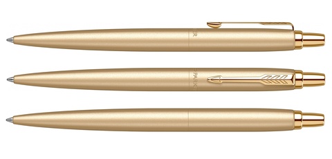 Ручка шариковая Parker Jotter XL SE20 Monochrome, Gold GT (2122754)