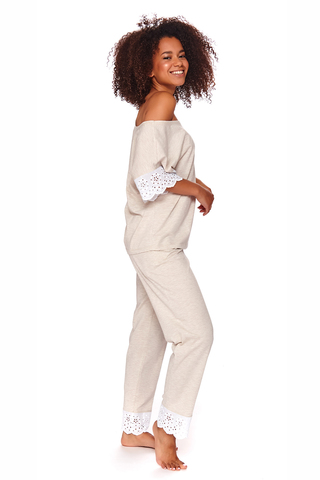 Пижама PM.4104 Beige Melange Doctor Nap