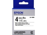 651001 Картридж EPSON с лентой LK-1WBN (лента стандартная черн./Бел. 4/9)