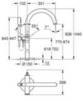 Смеситель для ванны напольный Grohe Atrio 32653AL3